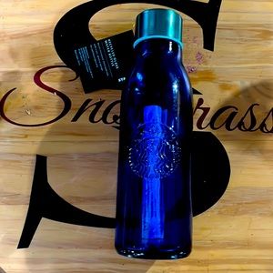 Starbucks recycled glass 20fl oz. bottle.